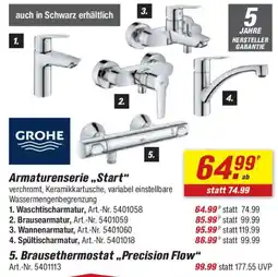 toom Baumarkt Armaturenserie „Start“ Angebot
