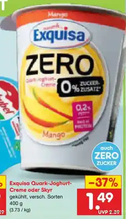 Netto Marken-Discount Exquisa Quark-Joghurt-Creme Angebot