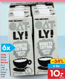 Netto Marken-Discount Oatly Hafer Drink Barista Angebot