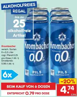 Netto Marken-Discount Krombacher 0,0% Angebot