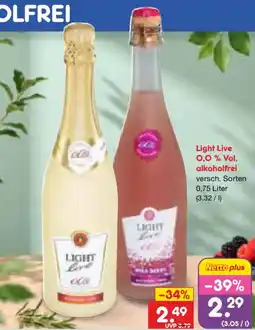 Netto Marken-Discount Light Live alkoholfrei Angebot