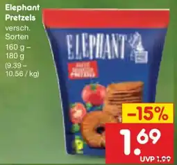 Netto Marken-Discount Elephant Pretzels Angebot