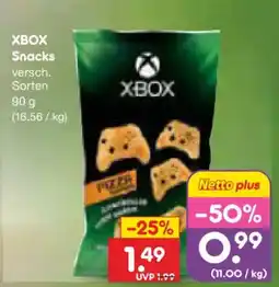 Netto Marken-Discount XBOX Snacks Angebot