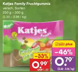 Netto Marken-Discount Katjes Family Fruchtgummis Angebot