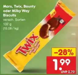 Netto Marken-Discount Twix Biscuits Angebot