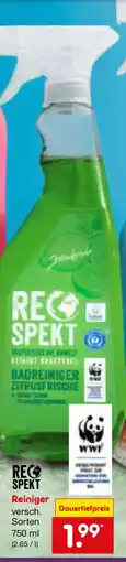 Netto Marken-Discount REO SPEKT Badreiniger Zitrusfrische Angebot
