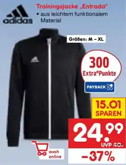 Netto Marken-Discount Trainingsjacke „Entrada“ adidas Angebot