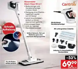 Netto Marken-Discount Centrixx Glanzmeister Steam Clean 10-in-1 Angebot