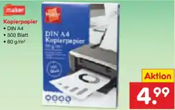 Netto Marken-Discount maker Kopierpapier Angebot