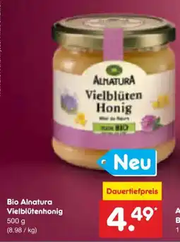 Netto Marken-Discount Bio Alnatura Vielblütenhonig Angebot