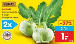 Netto Marken-Discount HEIMAT Kohlrabi Angebot