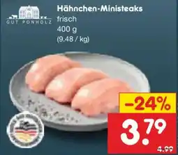 Netto Marken-Discount Hähnchen-Ministeaks Angebot