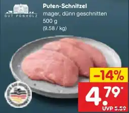 Netto Marken-Discount GUT PONHOLZ Puten-Schnitzel Angebot