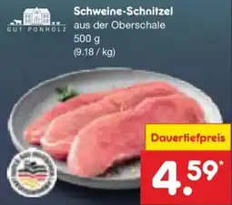 Netto Marken-Discount Schweine-Schnitzel aus der Oberschale Angebot