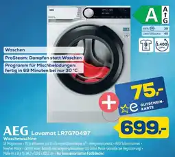 Euronics AEG Lavamat LR7G70497 Waschmaschine Angebot