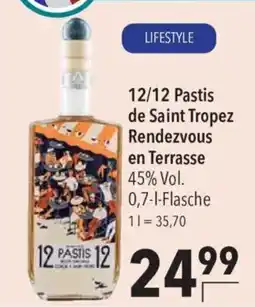 CITTI Markt 12/12 Pastis de Saint Tropez Rendezvous en Terrasse Angebot