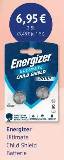dm drogerie Energizer Ultimate Child Shield Batterie Angebot