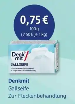 dm drogerie Denkmit Gallseife Angebot