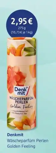 dm drogerie Denkmit Wäscheparfüm Perlen Golden Feeling Angebot