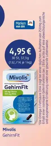 dm drogerie Mivolis GehirnFit Angebot