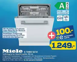 Euronics Miele G 7260 SCVi Vollintegrierter Geschirrspüler Angebot
