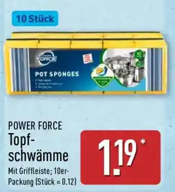Aldi Nord POWER FORCE Topf-schwämme Angebot
