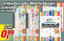 Posten Börse ABC Champions Lesekarten-Set Angebot
