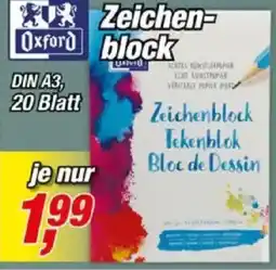 Posten Börse Oxford Zeichenblock Angebot