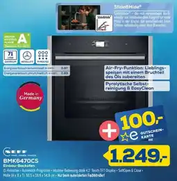 Euronics NEFF Einbau-Backofen Angebot