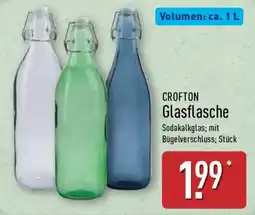 Aldi Nord CROFTON Glasflasche Angebot