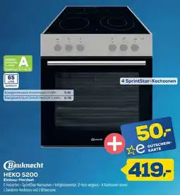 Euronics Bauknecht HEKO S200 Einbau-Herdset Angebot