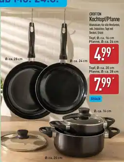 Aldi Nord CROFTON Kochtopf/Pfanne Angebot