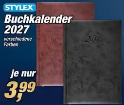 Posten Börse STYLEX Buchkalender Angebot