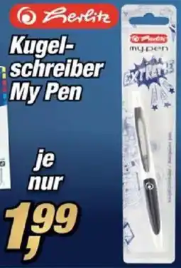 Posten Börse Herlitz Kugelschreiber My Pen Angebot