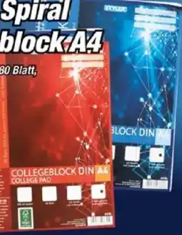 Posten Börse Spiral block A4 Angebot