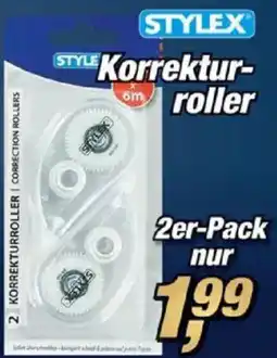 Posten Börse STYLEX Korrekturroller Angebot