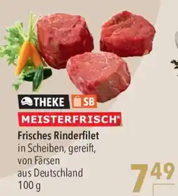 CITTI Markt THEKE SB MEISTERFRISCH Frisches Rinderfilet Angebot