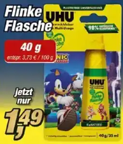 Posten Börse Flinke Flasche UHU Angebot