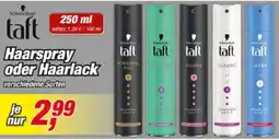 Posten Börse taft Haarspray oder Haarlack Angebot