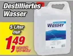 Posten Börse Destilliertes Wasser Angebot