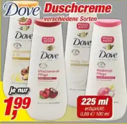 Posten Börse Dove Duschcreme Angebot