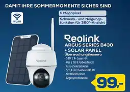 Euronics Reolink ARGUS SERIES B430 + SOLAR PANEL Überwachungskamera Angebot