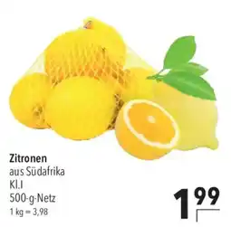 CITTI Markt Zitronen aus Südafrika Angebot