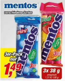 Posten Börse Mentos Angebot