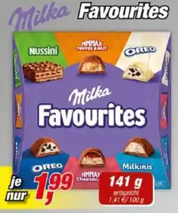 Posten Börse Milka Favourites Angebot