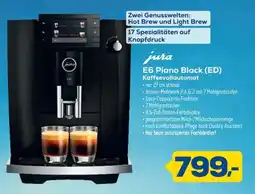 Euronics jura E6 Piano Black (ED) Kaffeenvollautomat Angebot