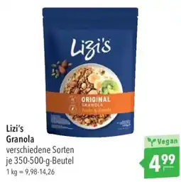 CITTI Markt Lizi's Granola Angebot