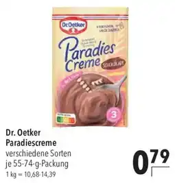 CITTI Markt Dr. Oetker Paradiescreme Angebot