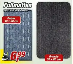 Posten Börse Fußmatten Angebot