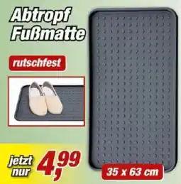 Posten Börse Abtropf Fußmatte Angebot
